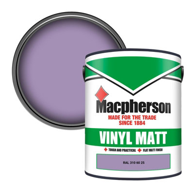 Macpherson Trade Walls & Ceilings Vinyl Matt Emulsion Paint Ral 310 60 25 (310 60 25) 5L from B&Q