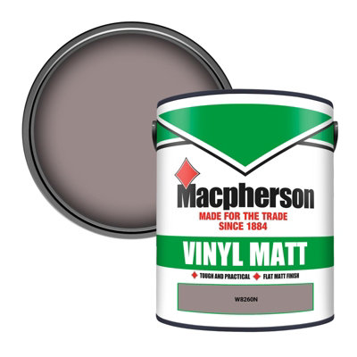 B&Q -  Trade Walls & Ceilings Vinyl Matt Emulsion Paint (W8260N) 5L
