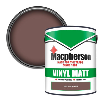 Macpherson Trade Walls & Ceilings Vinyl Matt Emulsion Paint Ncs S 6020-Y90R (6020-Y90R) 5L from B&Q