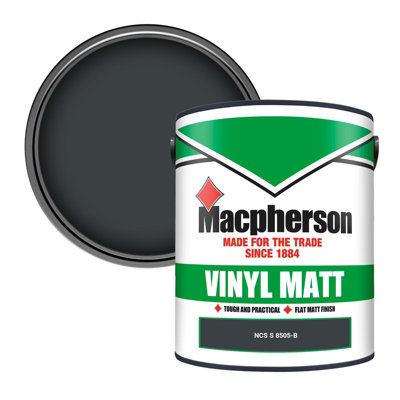 Macpherson Trade Walls & Ceilings Vinyl Matt Emulsion Paint Ncs S 8505-B (8505-B) 5L from B&Q