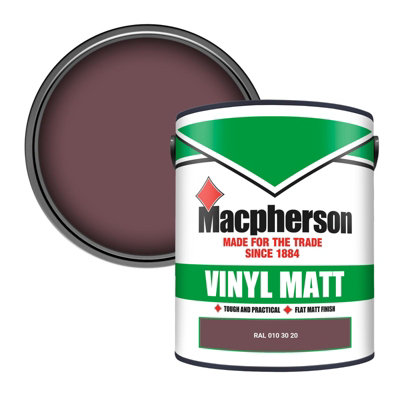 Macpherson Trade Walls & Ceilings Vinyl Matt Emulsion Paint Ral 010 30 20 (010 30 20) 5L from B&Q