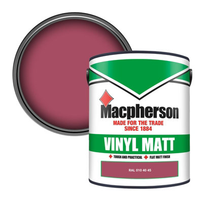 Macpherson Trade Walls & Ceilings Vinyl Matt Emulsion Paint Ral 010 40 45 (010 40 45) 5L from B&Q