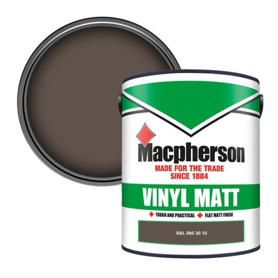Macpherson Trade Walls & Ceilings Vinyl Matt Emulsion Paint Ral 060 30 10 (060 30 10) 5L from B&Q