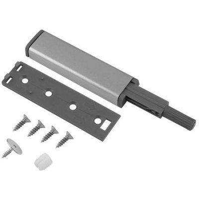 94mm Push to Open Door Latch - Wardrobe & Drawer Handleless Converter ...