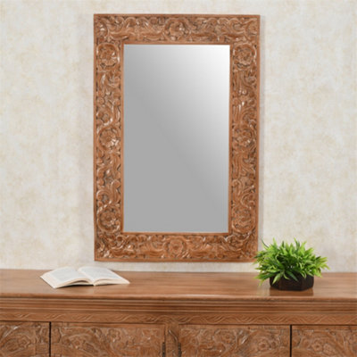 Worcester Artistry Mango Wood Classic Mirror from B&Q