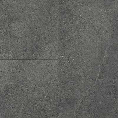 B&Q Deco55 1723 Stone Effect Glue-Down Luxury Vinyl Tile - (2.5Mm Lvt) For Domestic & Commercial Use - Covers 3.96Sqm Onyx