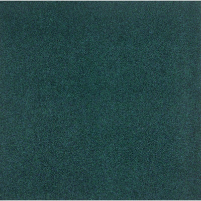  - Commerce Tile Velour Jade 619 Green Modern Contract Carpet Tiles For Domestic & Heavy Commercial Use