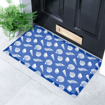 Native Natural White Shells Doormat (70 X 40Cm) from B&Q