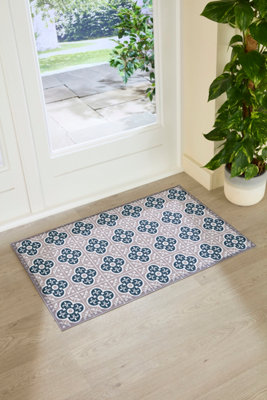 Artsy Doormats Beige Mosaic  Doormat (90 X 60Cm) from B&Q