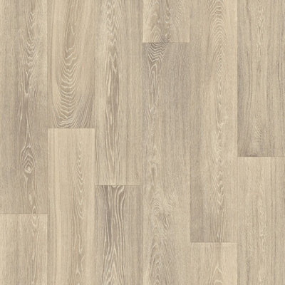  - Brown Wood Effect Anti-Slip Vinyl Flooring For LivingroomHallways2mm Textile Backing Vinyl Sheet -8M(26'3") X 3M(9'9")-24M²