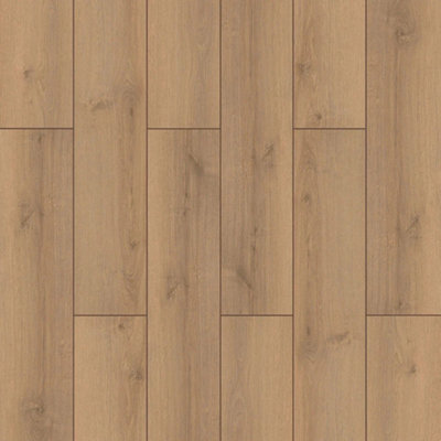 Step Xl Se002 Canyon Mese Beige Wood Effect Click Laminate FlooringPlank (12mm) For HomeCommercial Use 1.875M² Per Pack from B&Q