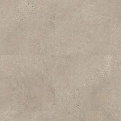 B&Q Colon 4537 Fossil Limestone Matte Stone Effect Glue-Down Luxury Vinyl Tile - (2Mm Lvt) For Home (All Rooms) - Covers 3.34Sqm