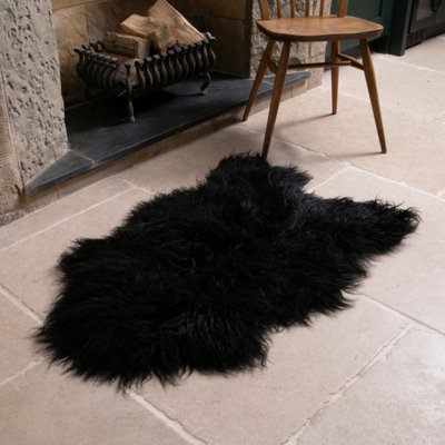 Native Natural Genuine Icelandic Sheepskin Rug from B&Q