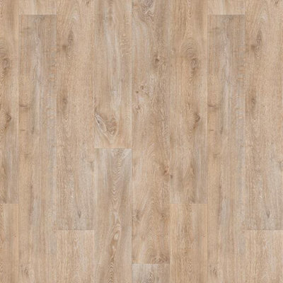  - Brown Wood Effect Anti-Slip Vinyl Flooring For KitchenBathroomLivingroom4.20mm Thick Vinyl Sheet-1M(3'3") X 2M(6'6")-2M²