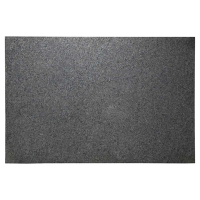 Stonewise Ash Black Granite Sample 100X100mm Sample Slab For Outdoor FlooringPaving Area And Landscaping Projects from B&Q