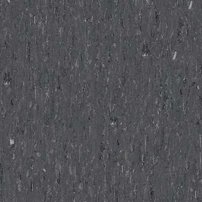 B&Q Tile Effect Vinyl Flooring, Slip-Resistant Contract Commercial Vinyl Flooring With 2.0Mm Thickness-3M(9'9") X 2M(6'6")-6M² Black