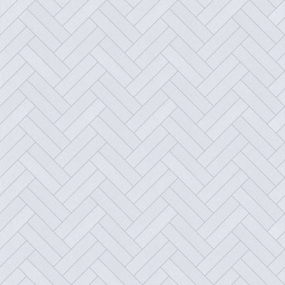 B&Q Trentino 009L Tile Effect Anti-Slip Vinyl Flooring For Kitchen, Bathroom, 3.8Mm Thick-7M(23') X 4M(13'1")-28M² White