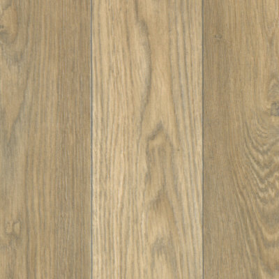 Brown Modern Wood Effect Anti-Slip Vinyl Flooring For Home, Shops, Offices, 2.8mm Thick Vinyl Sheet-4M(131") X 2M(66")-8M²