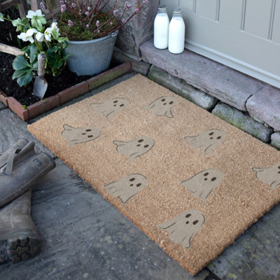 B&Q -  Ghost Pattern  Coir Doormat (90 X 60Cm)