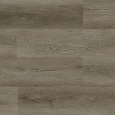 B&Q Wood Effect Luxury Vinyl Tile, 2.5Mm Matte Luxury Vinyl Tile For Commercial & Residential Use,3.67M² Pack Of 16 Dark/Brown