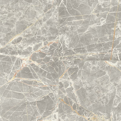 Leoline Portoro 593 Beige Contract Tile Anti Slip Commercial Vinyl Sheet Flooring For Office Shop-6M(198") X 4M(131")-24M²