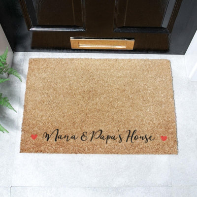 B&Q -  Nana & Papas House Doormat (60 X 40Cm)