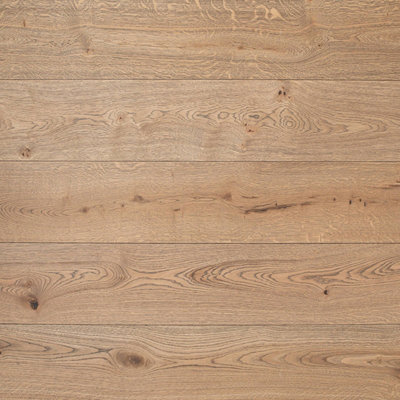  - Engineered Oak Flooring Waltham Wood Effect Brushed Uv Oiled (14mm Thick/ 190mm Wide)