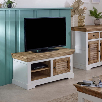 Worcester Oscar Wood Television Cabinet/bench from B&Q