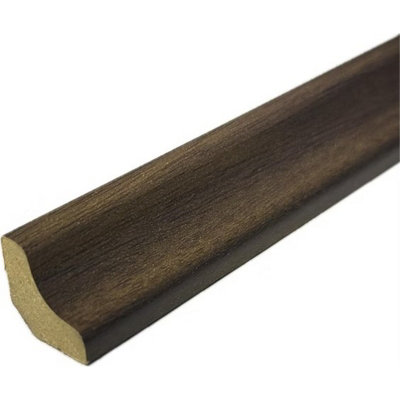  - Sc-820 Scotia Beading Dark Walnut Waterproof (2.4M Length) Pack Of 10
