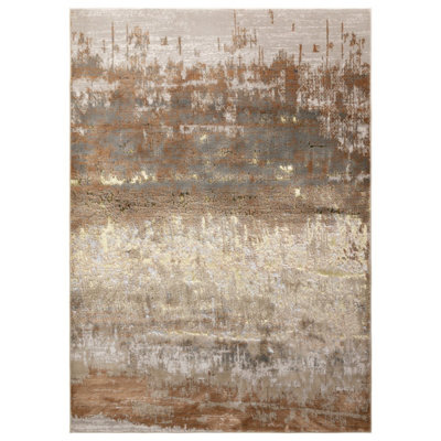 Modern RugAbstract Optical/(3D) RugAnti-Shed Bedroom& Livingroom Rug7mm Pile Diningroom Rug-160Cm X 230Cm from B&Q