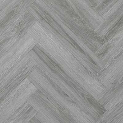Hardcore Rigid Herringbone Driftwood 904 5.2mm Spc Click Lvt Flooring