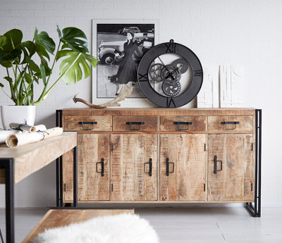 Worcester Metro Industrial Extra Large Sideboard from B&Q
