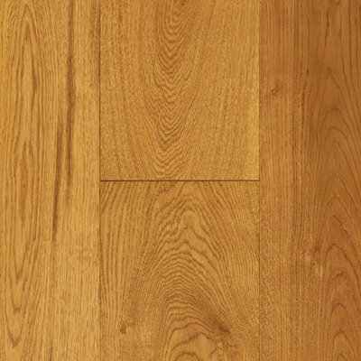  - Engineered Wood Flooring Cots Golden Glow Brushed Uv Lacquered Plank (14mm Thick/190mm Wide)