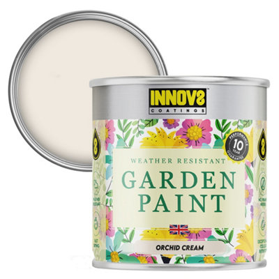 Innov8 Coatings Orchid Cream Garden Paint 750Ml - Image 3