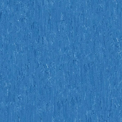 Polyflor 2000 Pur Sapphire 8550 Blue Tile Effect Slip-Resistant Commercial Flooring Sheet-13M(42'7") X 2M(6'6")-26M² from B&Q