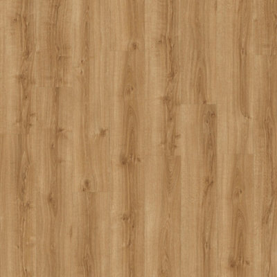 B&Q Colos Elba Oak 311170 Wood Effect Glue-Down Luxury Vinyl Tile - Plank(2.5Mm Lvt) For Domestic & Commercial Use - Covers 3.62Sqm