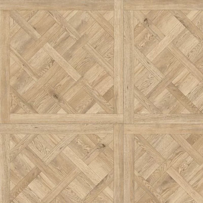  - Expona Commercial 4129 Oiled Oak Versailles Beige Parquet Glue Down Luxury Vinyl Tile-Herringbone(2.5mm Lvt)-3.34M² Per Pack