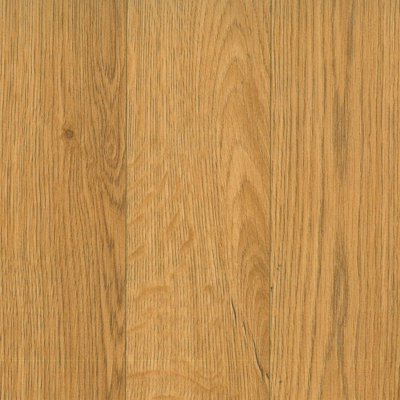 - Beige Wood Effect Vinyl Flooring For LivingroomKitchen2mm Thick Cushion Backed Vinyl Sheet-3M(9'9") X 2M(6'6")-6M²