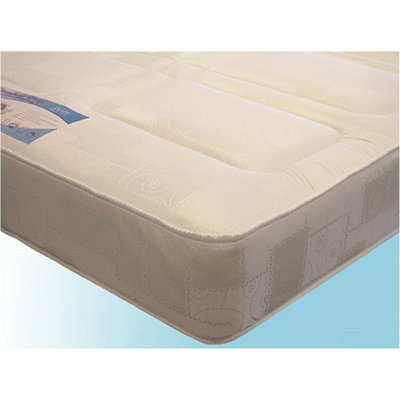 TL Beds Deluxe Sprung MattressSmall Double 4Ft from B&Q