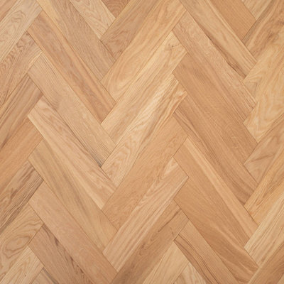  - Herringbone Engineered Flooring Inverness Oak Brushed Uv Lacquered (15mm Thick/ 90mm Wide)