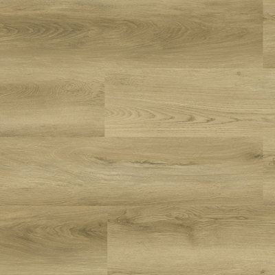 B&Q Wood Effect Luxury Vinyl Tile, 2.5Mm Matte Luxury Vinyl Tile For Commercial & Residential Use,3.67M² Pack Of 16 Beige