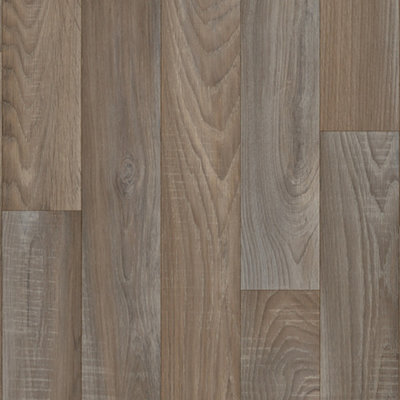  - Beige Modern Wood Effect Anti-Slip Vinyl Flooring For HomeShopsOffices2.8mm Thick Vinyl Sheet-2M(6'6") X 4M(13'1")-8M²