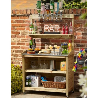 Cheshire Pressure Treated Garden Mini Bar