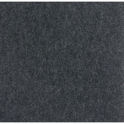 B&Q Commerce Tile Rib Charcoal 236 Modern Plain Contract Carpet Tiles For Domestic & Heavy Commercial Use