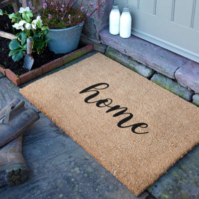 Artsy Doormats Home Large Doormat (90 X 60Cm) from B&Q