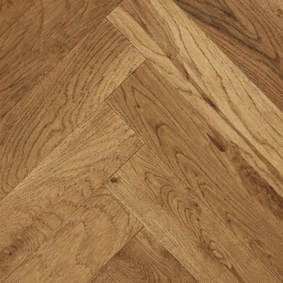  - Herringbone Engineered Flooring Cots Handscraped Antique Haze Brushed Uv Lacquered (14mm Thick/90mm Wide)