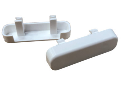  - Upvc Window And Door Drain Slot Cover White 10 Pack