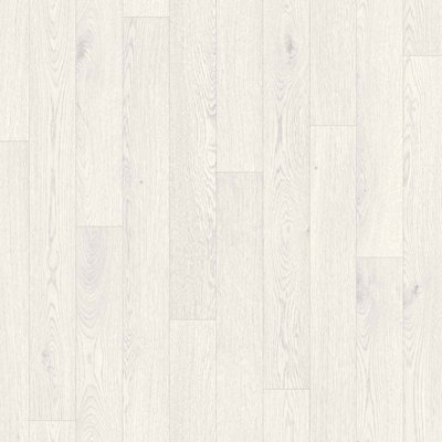 B&Q Anti-Slip Wood Effect Vinyl Flooring For Livingroom, Kitchen, 2.0Mm Textile Backing Vinyl Sheet -2M(6'6") X 2M(6'6")-4M² Cream
