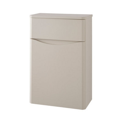 Clifton Bathroom Back To Wall Wc Toilet Unit 500mm WideCashmere- (Arch) from B&Q