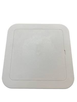 Timco Plastic Access Panel 245mm X 245mm White from B&Q